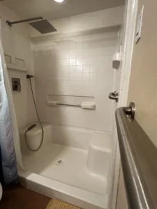 clean bathroom